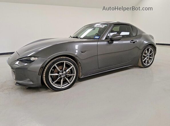 JM1NDAM73P0550097 2023 MAZDA MX-5 Gray წინა მარცხენა ხედი სამი მეოთხედიდან