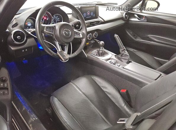 JM1NDAM73P0550097 2023 MAZDA MX-5 Gray წინა პანელის ხედი
