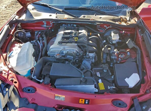 JM1NDAM75L0417593 2020 MAZDA MX-5 Красный Вид задней части салона