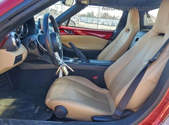 JM1NDAM75L0417593 2020 MAZDA MX-5 Красный Вид салона спереди