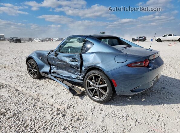 JM1NDAM76H0107069 2017 MAZDA MX-5 Синий Задняя левая четверть
