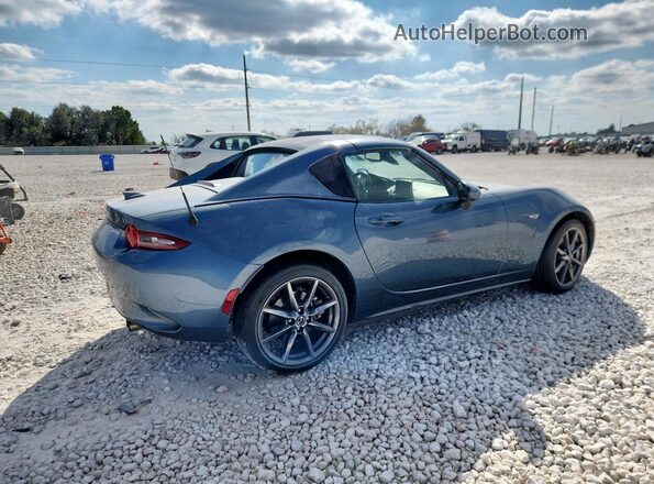 JM1NDAM76H0107069 2017 MAZDA MX-5 Синий Задняя правая четверть