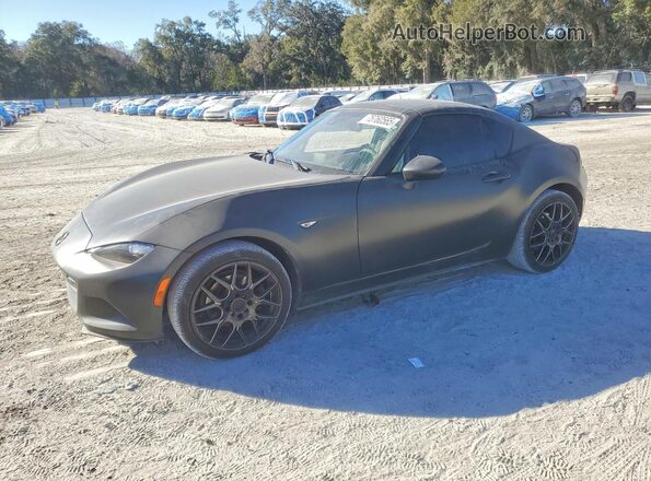JM1NDAM77J0205940 2018 MAZDA MX-5 Черный Передняя левая четверть