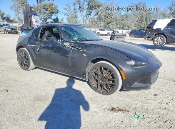 JM1NDAM77J0205940 2018 MAZDA MX-5 Черный Передняя правая четверть