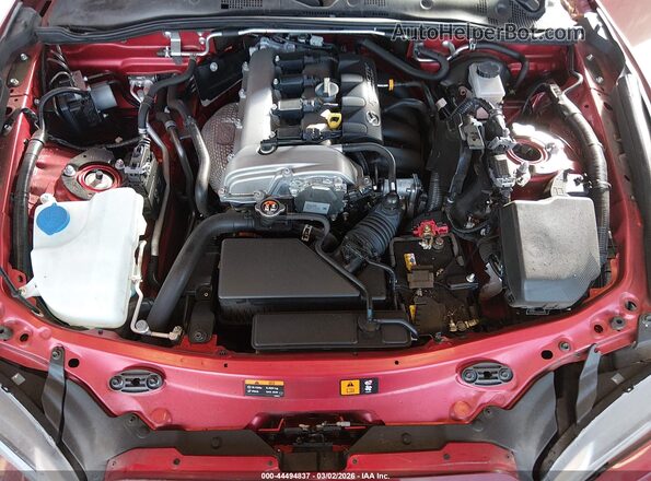 JM1NDAM78K0311685 2019 MAZDA MX-5 MIATA RF Red Widok z tyłu