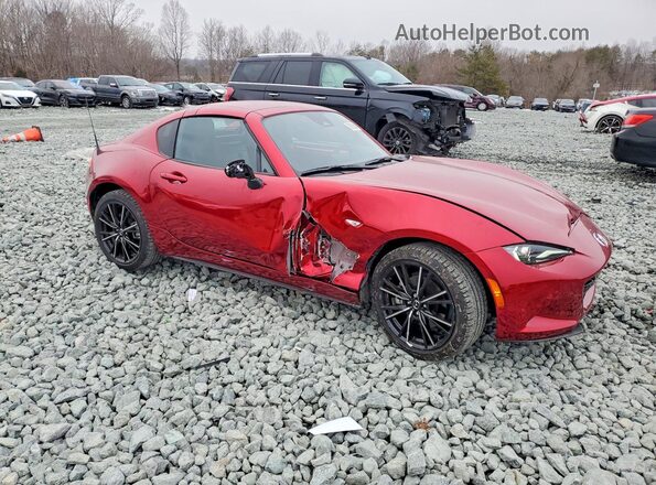 JM1NDAM78R0608854 2024 MAZDA MX-5 Красный Передняя правая четверть