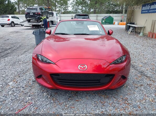 JM1NDAM7XS0653204 2025 MAZDA MX-5 MIATA RF Красный Вид щитка приборов