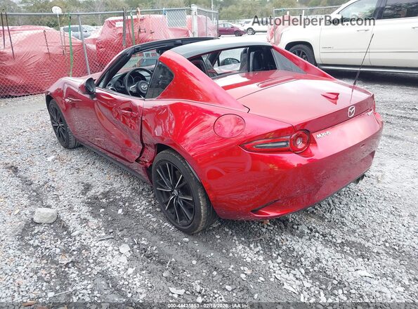 JM1NDAM7XS0653204 2025 MAZDA MX-5 MIATA RF Красный Задняя левая четверть