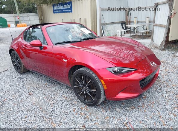 JM1NDAM7XS0653204 2025 MAZDA MX-5 MIATA RF Красный Передняя правая четверть