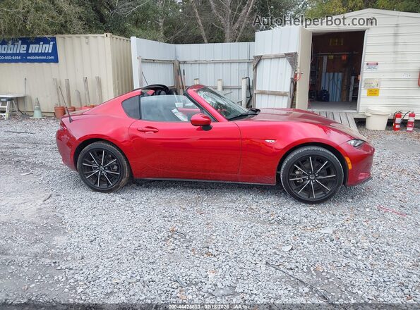 JM1NDAM7XS0653204 2025 MAZDA MX-5 MIATA RF Красный Вид задней части салона