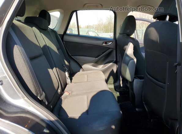 JM3KE2BY1G0858006 2016 MAZDA CX-5 Угольный Вид задней части салона