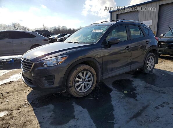 JM3KE2BY1G0858006 2016 MAZDA CX-5 Угольный Передняя левая четверть