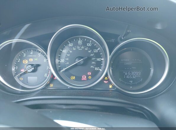 JM3KE2BY5G0867582 2016 MAZDA CX-5 White Widok tylnych siedzeń