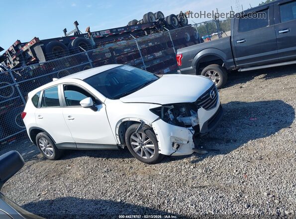 JM3KE2BY5G0867582 2016 MAZDA CX-5 White Widok wnętrza 360 stopni