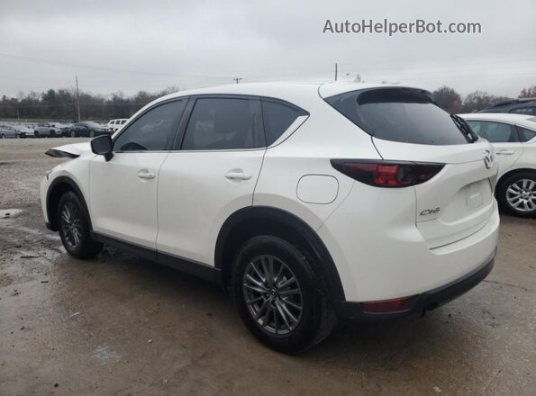 JM3KFABM3K0638072 2019 MAZDA CX-5 White უკანა მარცხენა