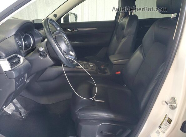 JM3KFACM0K1516097 2019 MAZDA CX-5 White წინა სალონის ხედი