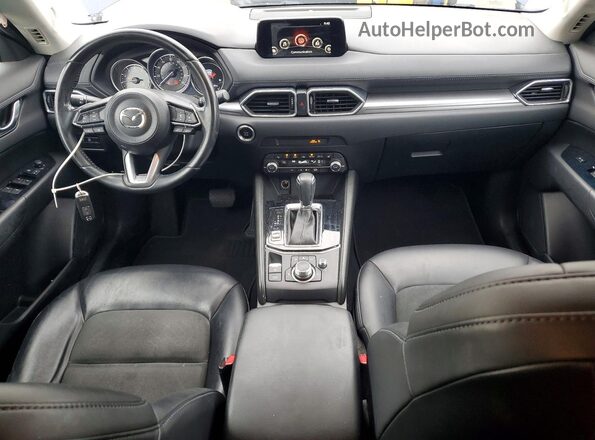 JM3KFACM1K1573800 2019 MAZDA CX-5 Blue Widok deski rozdzielczej