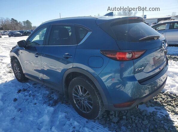 JM3KFACM2K1572882 2019 MAZDA CX-5 Blue Հետևի ձախ