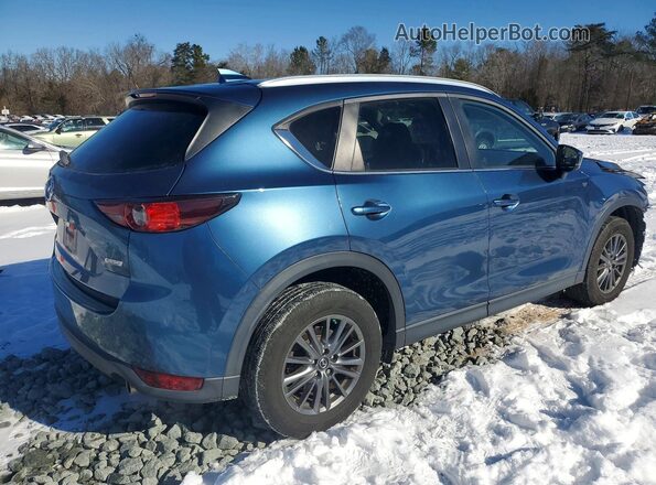 JM3KFACM2K1572882 2019 MAZDA CX-5 Blue Հետևի աջ