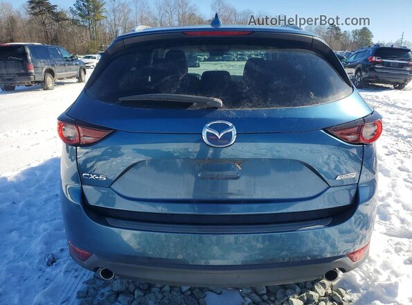 JM3KFACM2K1572882 2019 MAZDA CX-5 Blue Հետևի տեսք