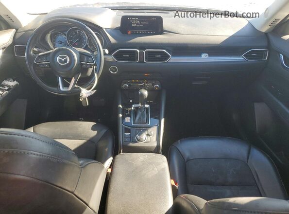JM3KFACM2K1572882 2019 MAZDA CX-5 Blue Առջևի վահանակի տեսք