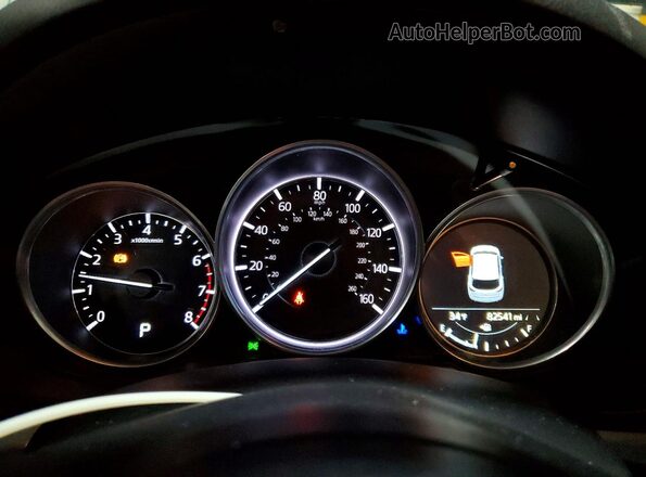 JM3KFACM3J0338898 2018 MAZDA CX-5 Black Вид щитка приладів