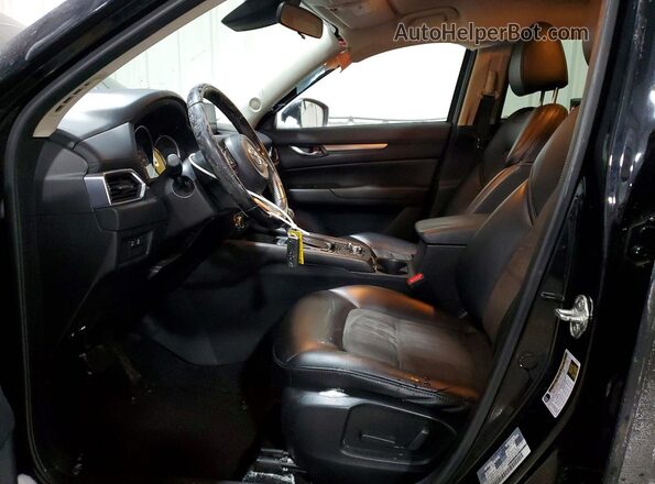 JM3KFACM3J0338898 2018 MAZDA CX-5 Black Вид салону спереду