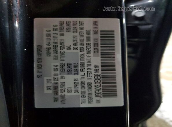 JM3KFACM3J0338898 2018 MAZDA CX-5 Black Вид наклейки з VIN-кодом