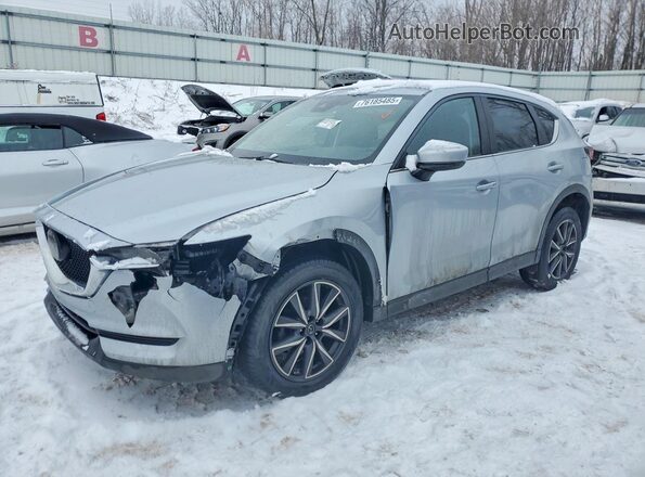 JM3KFACM4J0331362 2018 MAZDA CX-5 Silver Передня ліва чверть
