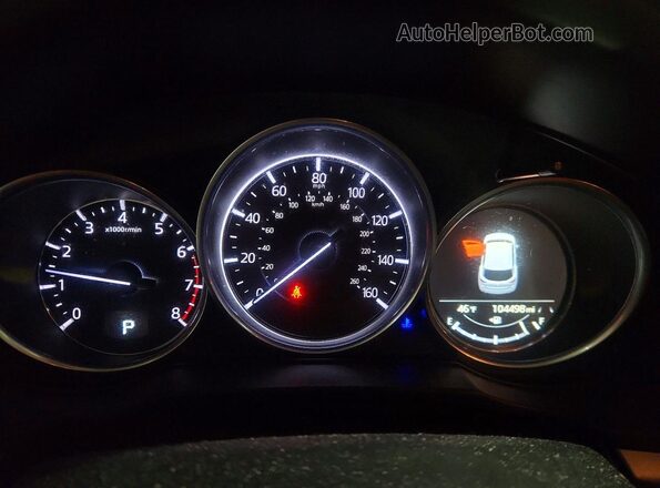 JM3KFACM8J0469082 2018 MAZDA CX-5 Gray Widok zestawu wskaźników
