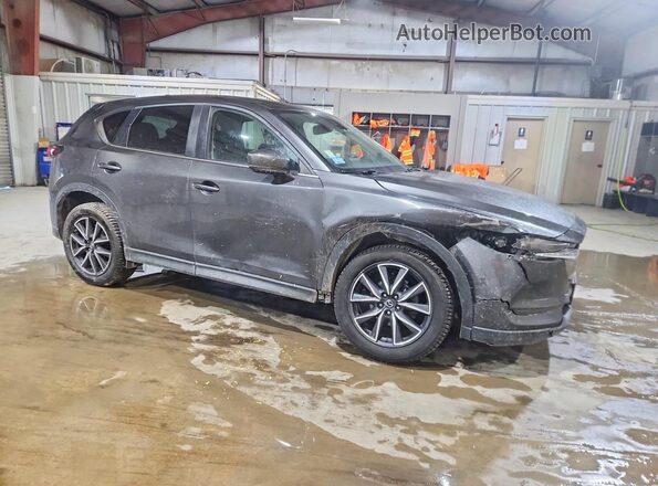 JM3KFACM8J0469082 2018 MAZDA CX-5 Gray Przód prawy