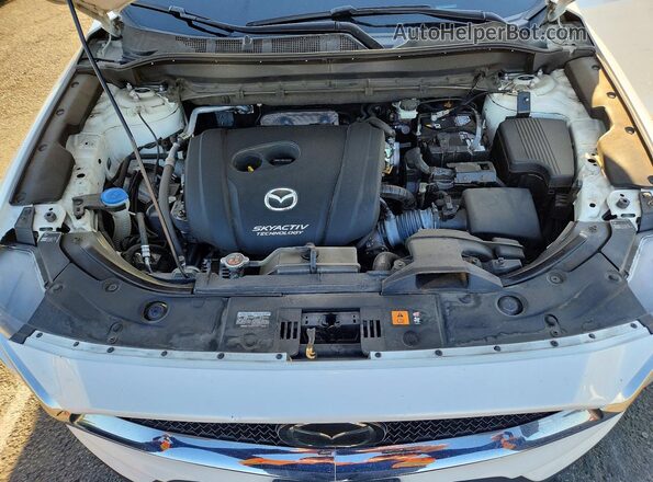 JM3KFACM9K0698467 2019 MAZDA CX-5 White უკანა სალონის ხედი