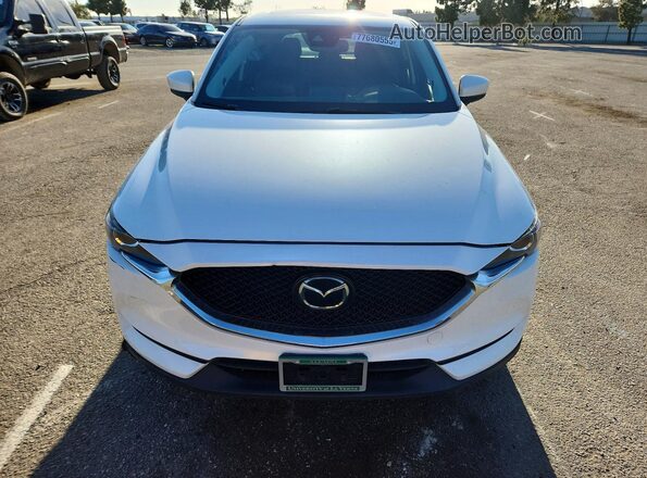 JM3KFACM9K0698467 2019 MAZDA CX-5 White წინა ხედი