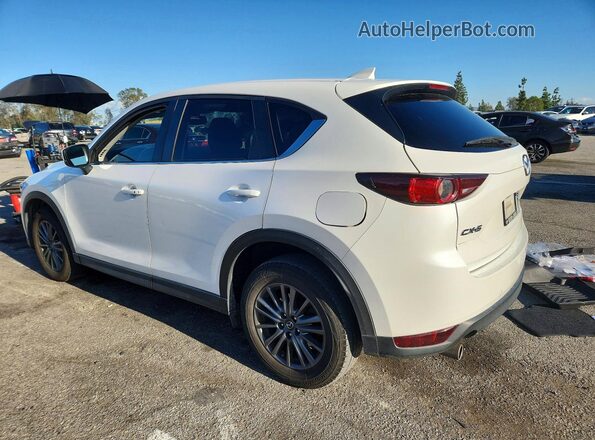 JM3KFACM9K0698467 2019 MAZDA CX-5 White უკანა მარცხენა