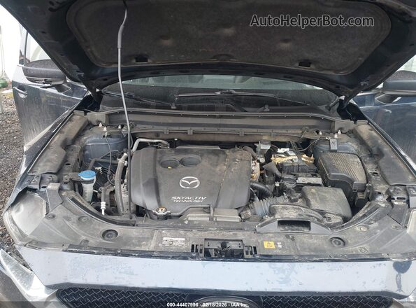 JM3KFADM4K1556732 2019 MAZDA CX-5 Синий Вид сзади