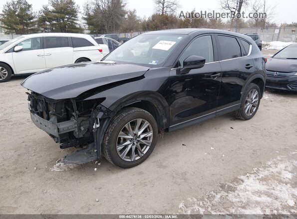 JM3KFADMXM1340533 2021 MAZDA CX-5 Черный Передняя левая четверть