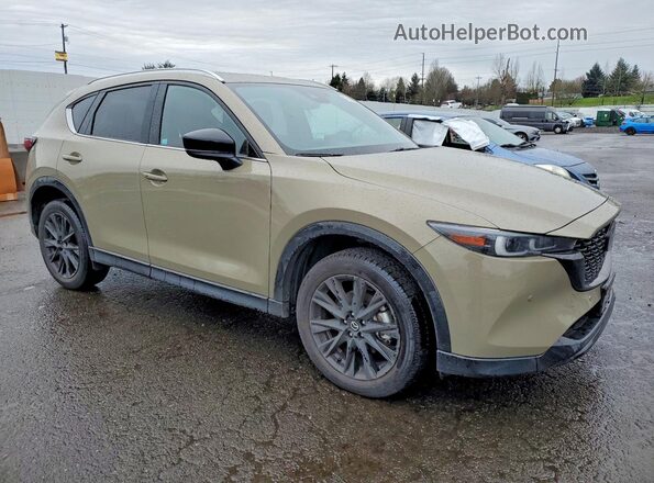 JM3KFBAY8S0592698 2025 MAZDA CX-5 Желто-коричневый Передняя правая четверть