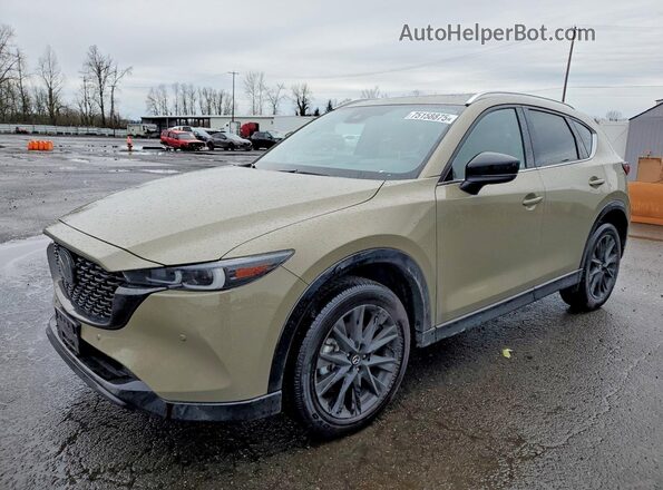 JM3KFBAY8S0592698 2025 MAZDA CX-5 Желто-коричневый Передняя левая четверть