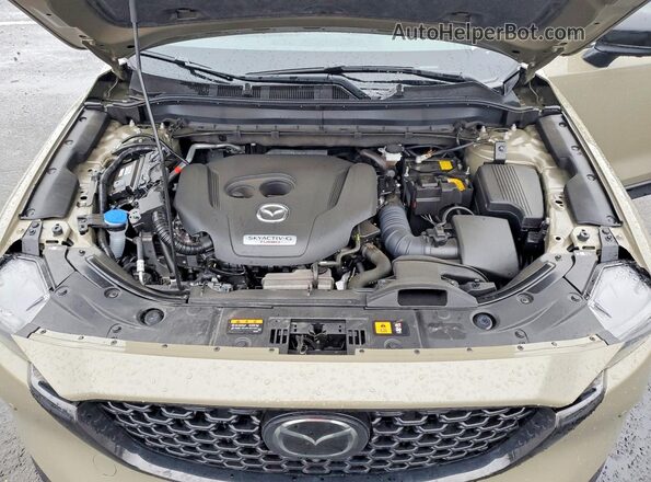 JM3KFBAY8S0592698 2025 MAZDA CX-5 Желто-коричневый Вид подкапотного пространства