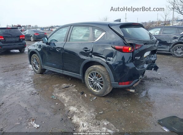 JM3KFBBL4H0127752 2017 MAZDA CX-5 Dark Blue Trasero izquierdo