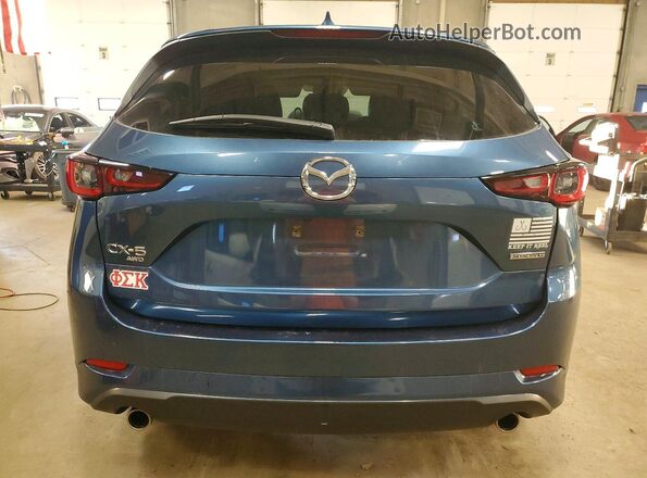 JM3KFBBM4R0394335 2024 MAZDA CX-5 Blue Widok z tyłu