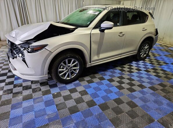 JM3KFBCL1S0679182 2025 MAZDA CX-5 White წინა მარცხენა ხედი სამი მეოთხედიდან
