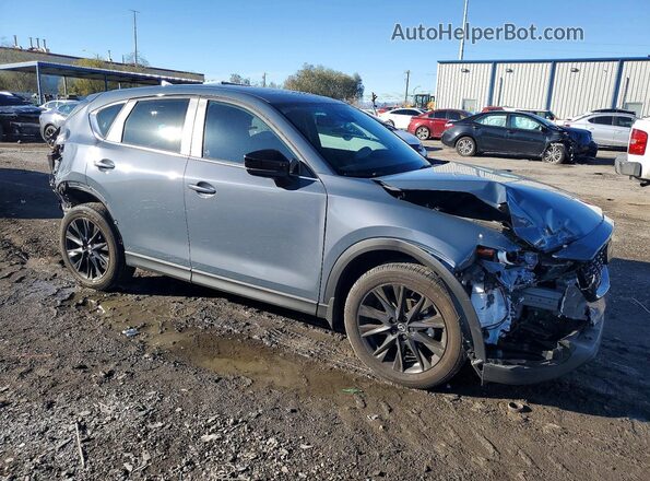 JM3KFBCL4R0498118 2024 MAZDA CX-5 Синий Передняя правая четверть