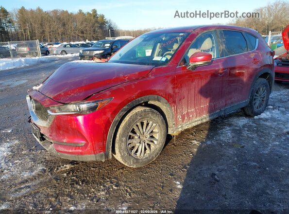 JM3KFBCLXH0156333 2017 MAZDA CX-5 Красный Передняя левая четверть