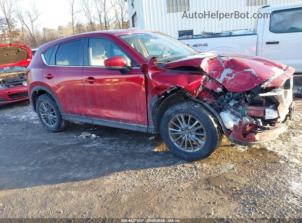 JM3KFBCLXH0156333 2017 MAZDA CX-5 Красный Передняя правая четверть