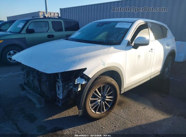 JM3KFBCM0M0360223 2021 MAZDA CX-5 Белый Передняя левая четверть
