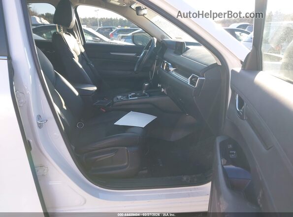 JM3KFBCM4L0727543 2020 MAZDA CX-5 White Widok wnętrza z przodu
