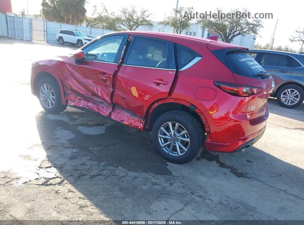 JM3KFBCM4S0722387 2025 MAZDA CX-5 Бордовый Задняя левая четверть