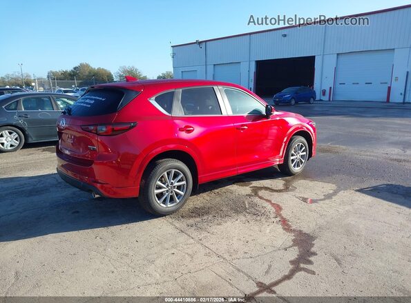 JM3KFBCM4S0722387 2025 MAZDA CX-5 Бордовый Задняя правая четверть