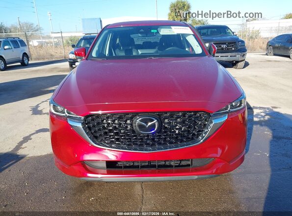 JM3KFBCM4S0722387 2025 MAZDA CX-5 Бордовый Вид щитка приборов